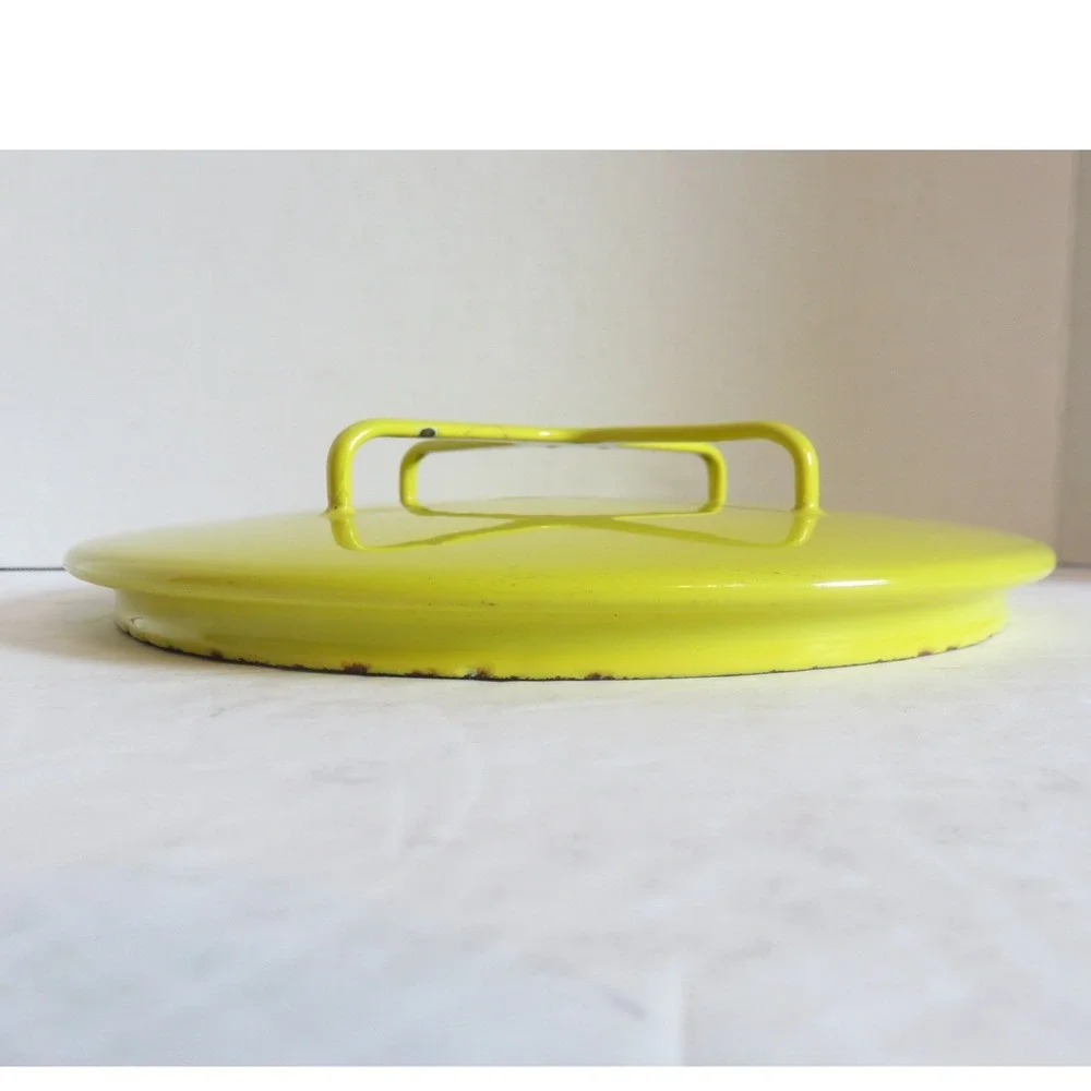 Dansk Koben Replacement Lid Bright Yellow Enamel 9
